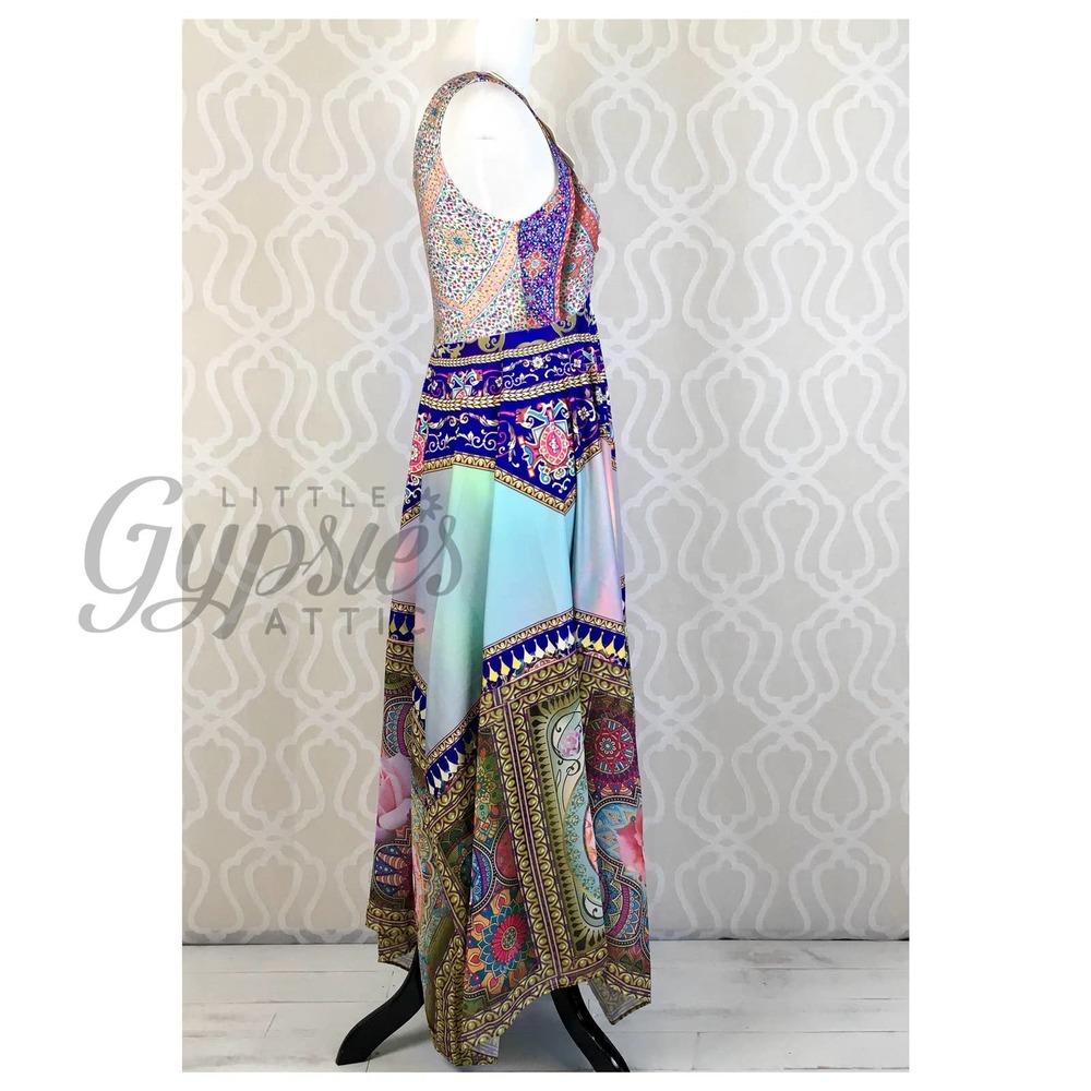 Antique Rainbow Unicorn Maxi Dress - Picture 8 of 16